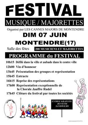 festival de majorettes