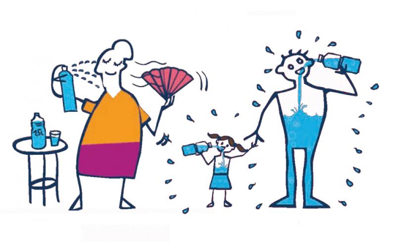 Canicule : adoptez les bons réflexes !