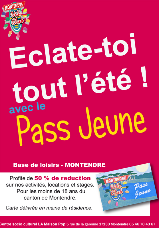 Carte Pass Montendre Vilel Club