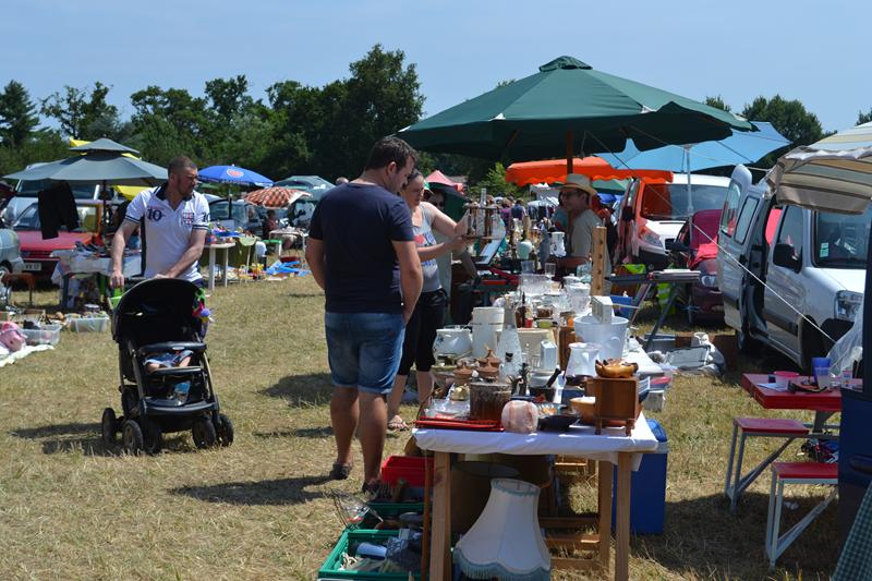 Le succès de la brocante