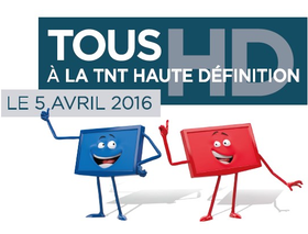 Tous à la TNT HD à Montendre le 5 avril 2016 !