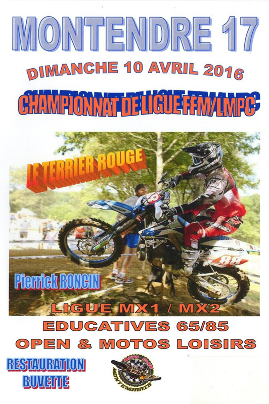 Championnat de ligue Moto-cross au Terrier Rouge